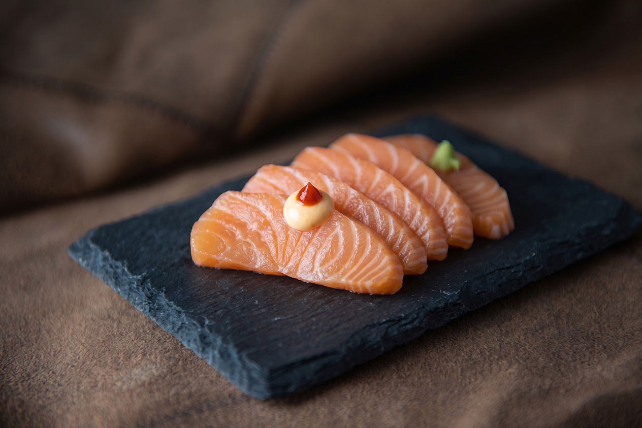 Laks sashimi